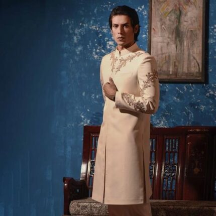 Premium Karchupi work Sherwani